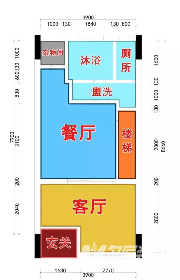 日式風格裝修-布局圖